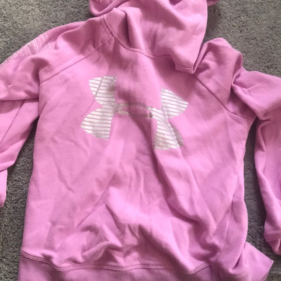 Pink Under Armour hoodie - Picture 1 of 1
